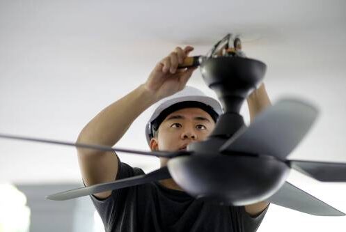 ceiling fan installation in Tampa